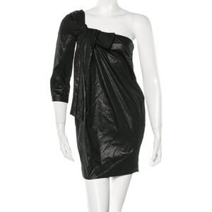 SEE BY CHLOE ONE SLEEVE MINI DRESS